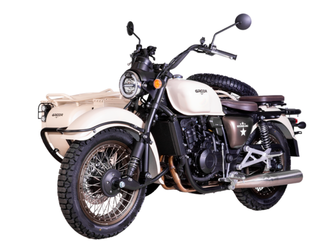 Мотоцикл с коляской GROZA DEFENDER 500 LC (4T EFI- Жидкостное Охл.) (2024 г.)